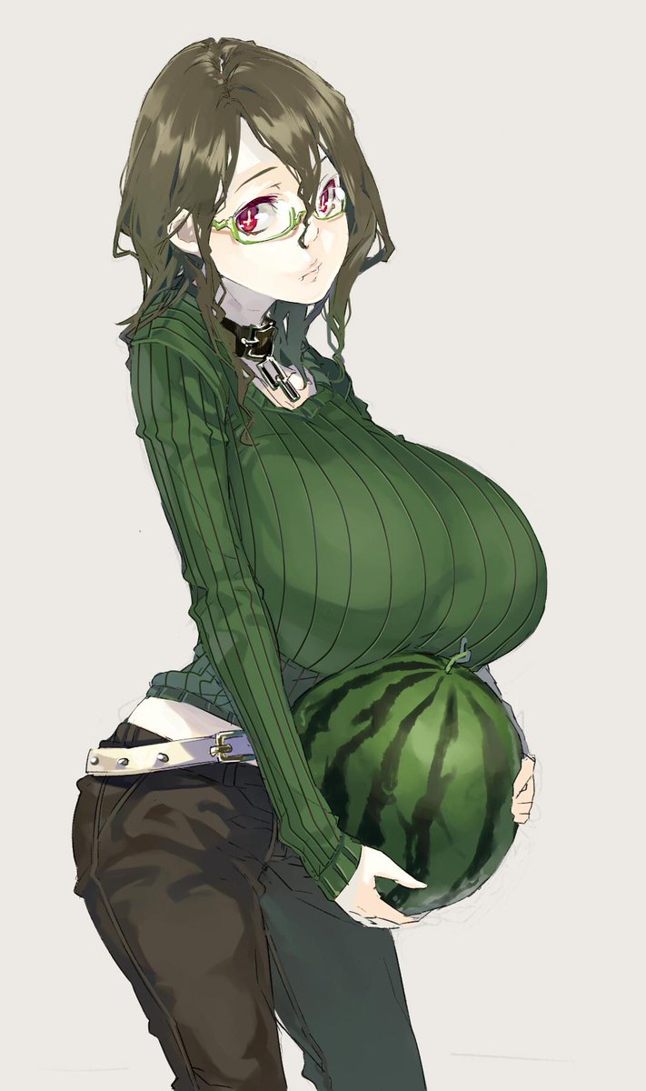 今年もスイカがたわわに実りました。 