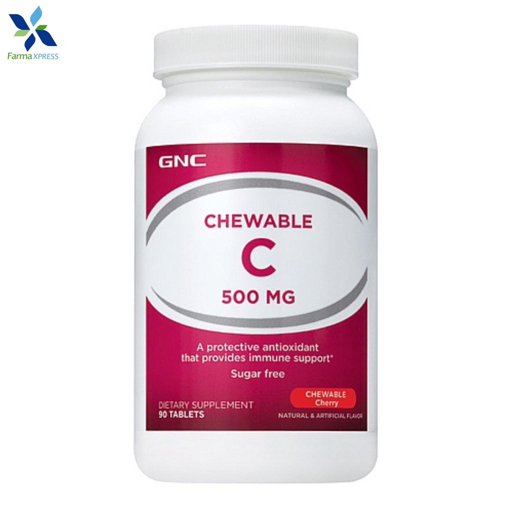 Evita los resfriados en esta época lluviosa y eleva tus defensas con esta Vitamina C masticable de <a href="/GNCPanama/">GNC Panama</a> 💪🏼👍🏼