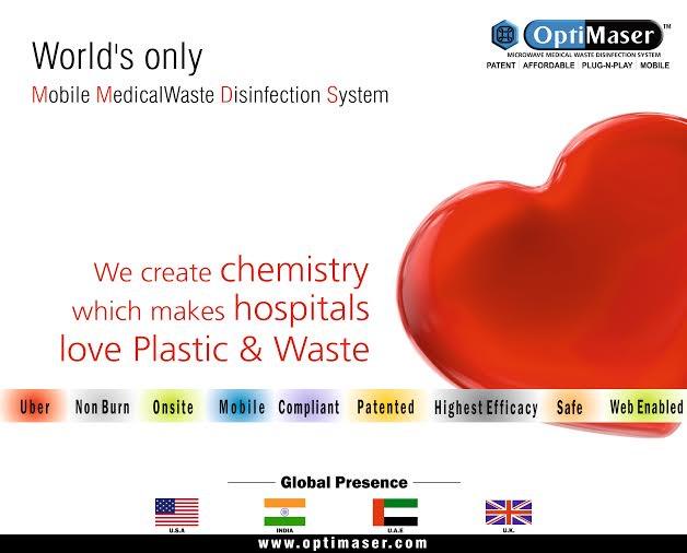 OptiMaser's tweet image. @OptiMaser ™, is the world’s first Mobile Microwave based Disinfection / Sterilization System.
