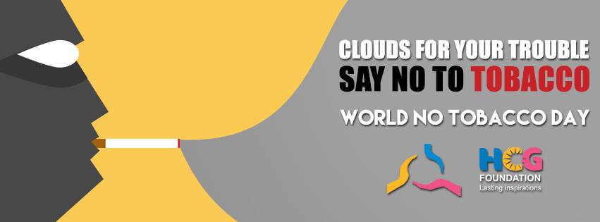hcgfoundation's tweet photo. #NOTOBACCO #WorldNoTobaccoDay #HCGFoundation http://t.co/fu8r8U5bHY