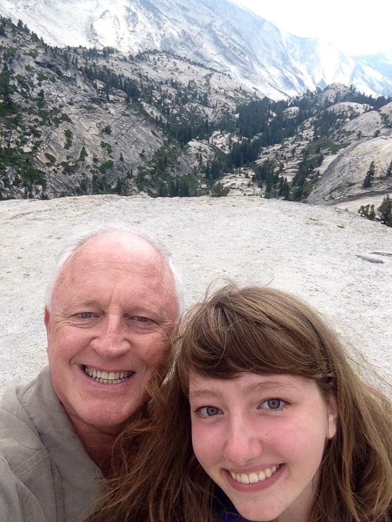 JeffCaudlePH's tweet photo. Enjoying Yosemite with Jenna http://t.co/O6DgEMYDn4