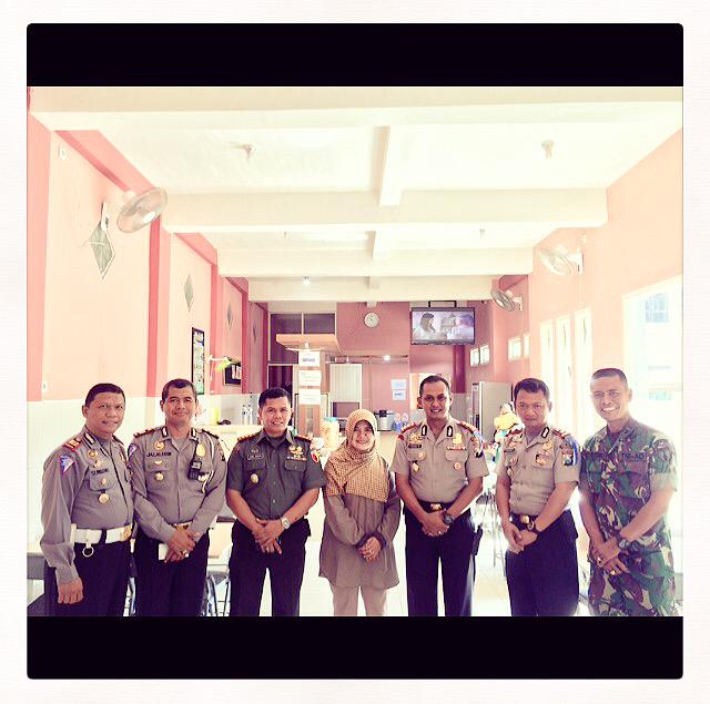 Bersama Bapak Kapolres Lamongan, Bapak Komandan Kodim Lamongan dan jajarannya.
