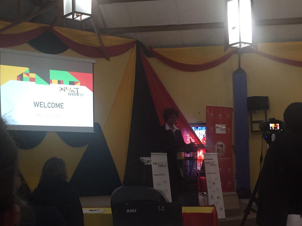 theimpactweek's tweet photo. Great Introduction by Vice Chancellor Prof. Leah Marangu to the #impactweek15 http://t.co/3BWgtoU17J