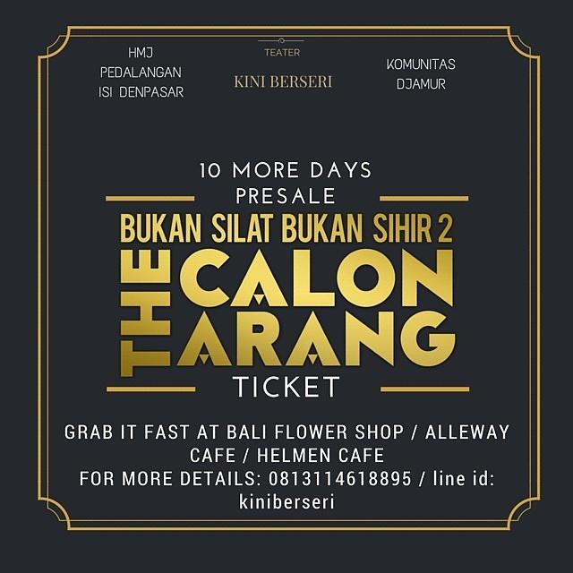 10 hari lagi tiket presale dibuka ;)