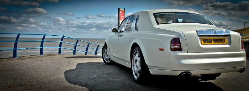 WrapMonkey's tweet photo. Rolls Royce Phantom 
Full wrap
3m 1080 satin pearl white 

#WrapMonkey http://t.co/ipoMRzVuWk