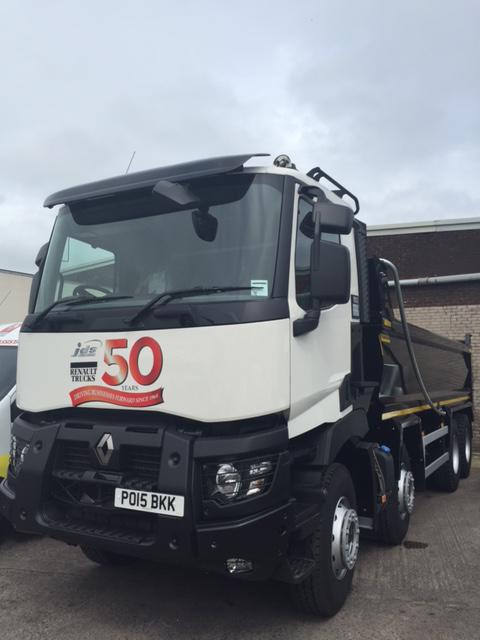 jdstrucks's tweet image. @RenaultTrucksUK #RangeC Tipper Demo!