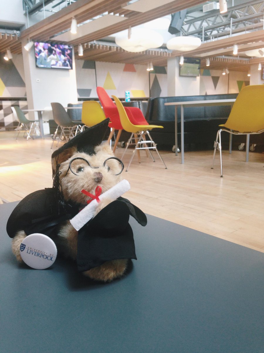 LiverpoolGuild's tweet photo. Congrats to those graduating today! Let's find Brian a good home - send us a cap &amp; gown snap to enter #livunigrad http://t.co/WppHYJN1dP