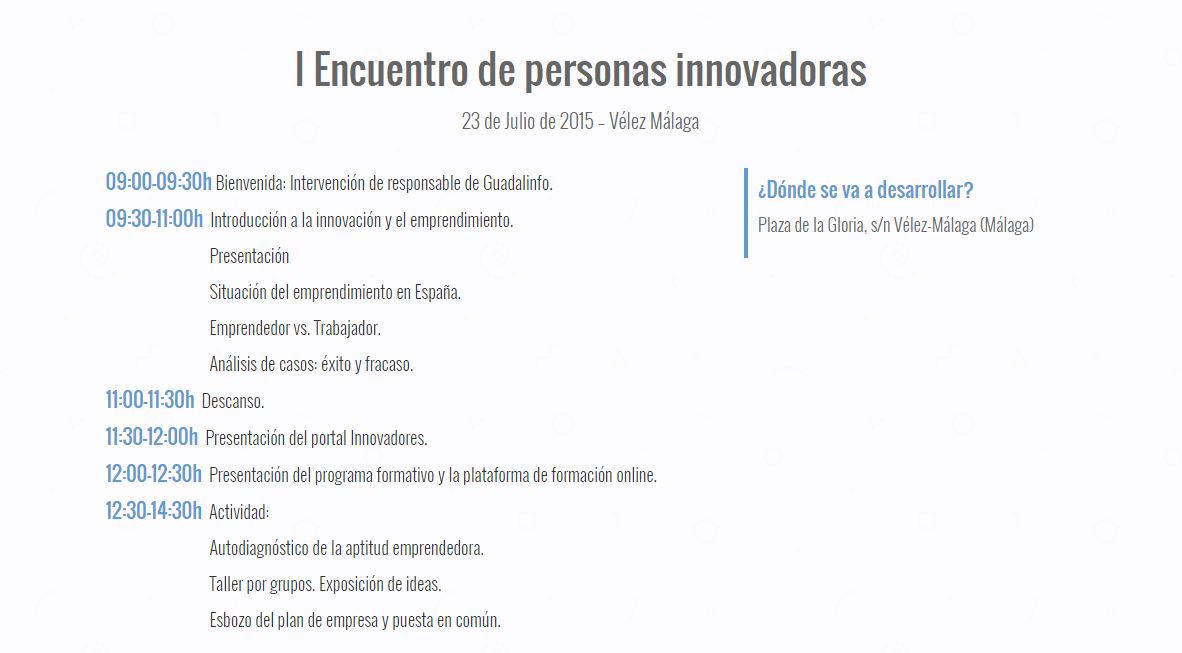 El jueves se celebrará el I Encuentro de #ideas emprendedoras. <a href="/jfeasm/">Jesús Feás Muñoz</a> analizará la situación del #emprendimiento
