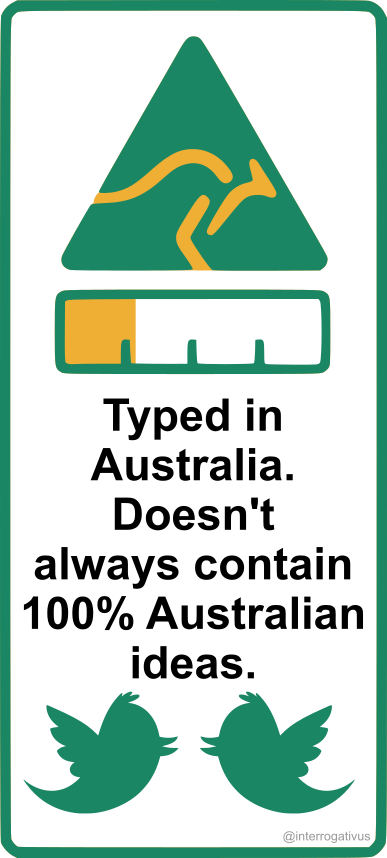 interrogativus's tweet photo. Time to be honest. Here's my #tweetoforigin sticker. http://t.co/WkGuoecpYa