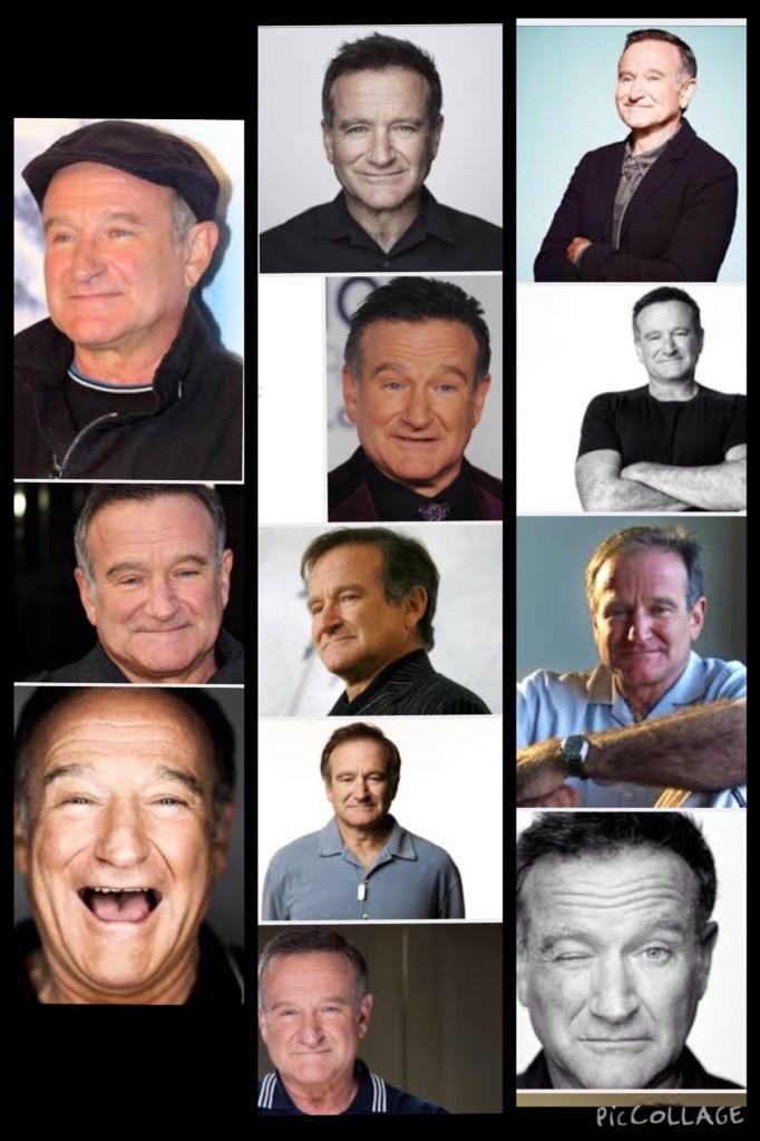 Happy birthday Robin Williams who would\ve been 64 today, may you forever shine bright up there 