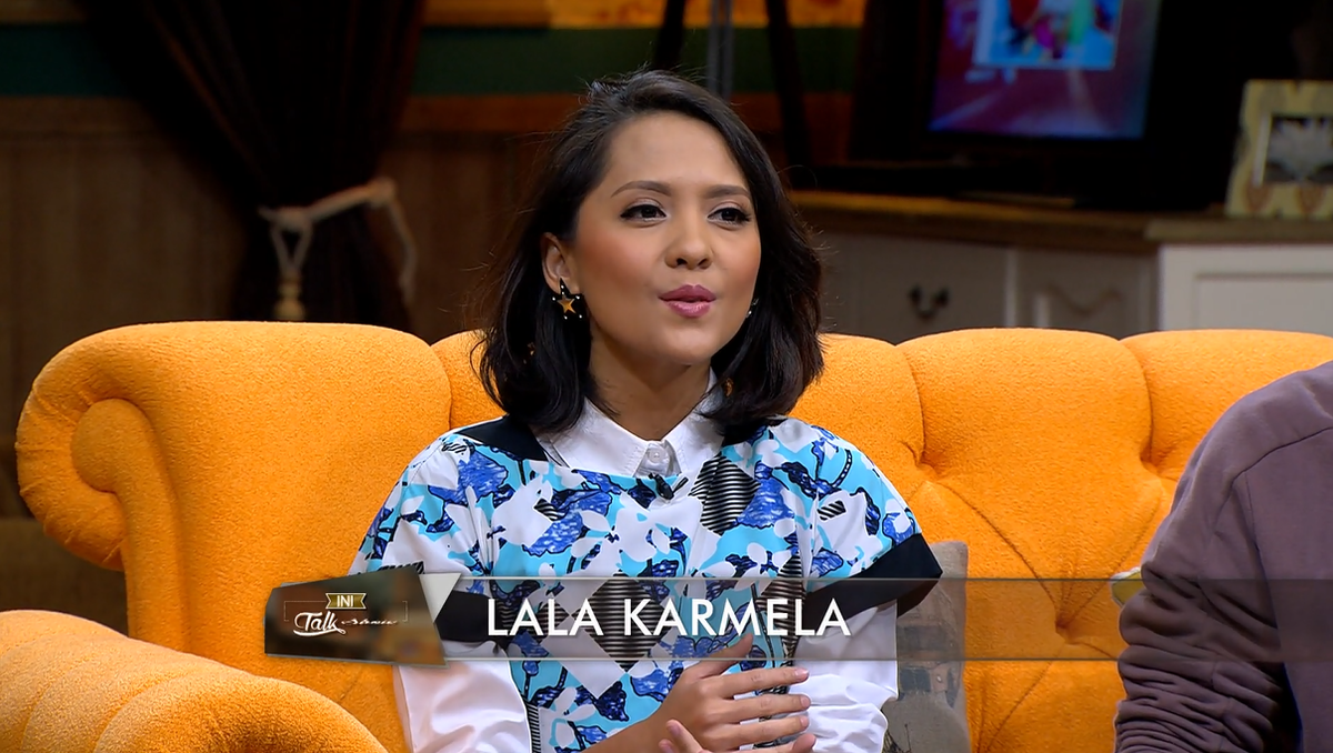 mdtvindonesia's tweet photo. Duduk manis depan TV nanti jam 19.30, karna ada Nona cantik @LALAkarmela di @Ini_Talkshow http://t.co/Oiwrt9Y3kK