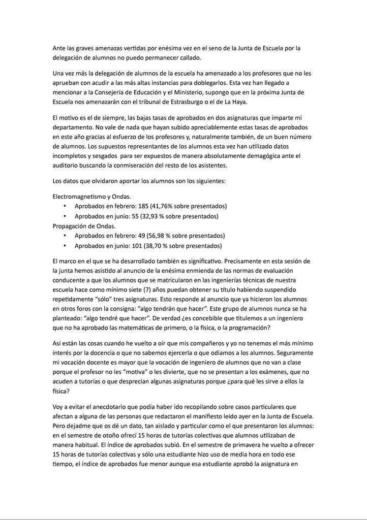 da_etsist's tweet photo. Os dejamos tmbn la Carta Abierta de D.Amador Miguel Glez Crespo al respecto.
(Indica que es su opinión, no del dpto) http://t.co/1N2RlB6236