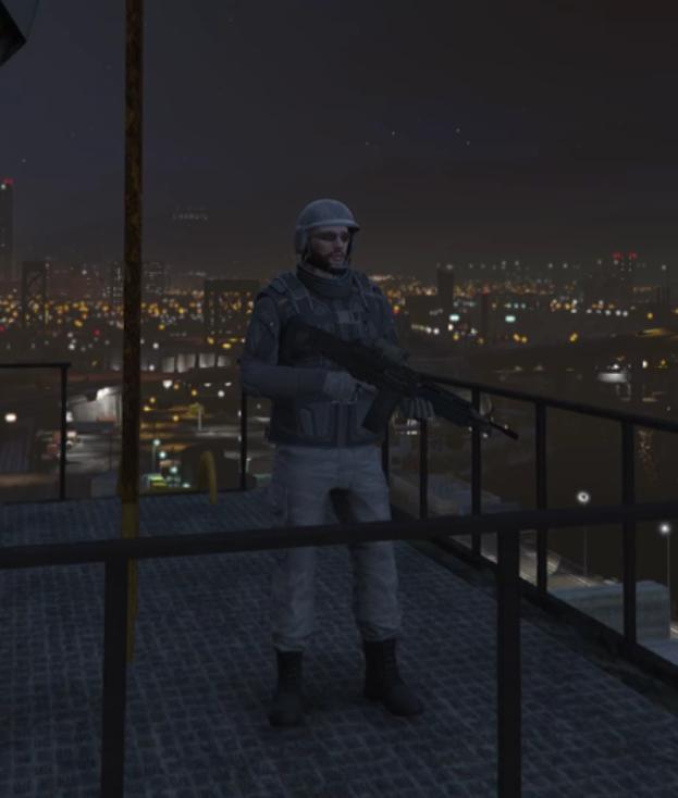 GoldenMarinesG's tweet photo. Tenue d'intervention des Golden Marines qui se font parfaitement dans le decor http://t.co/HXMzACUk6a