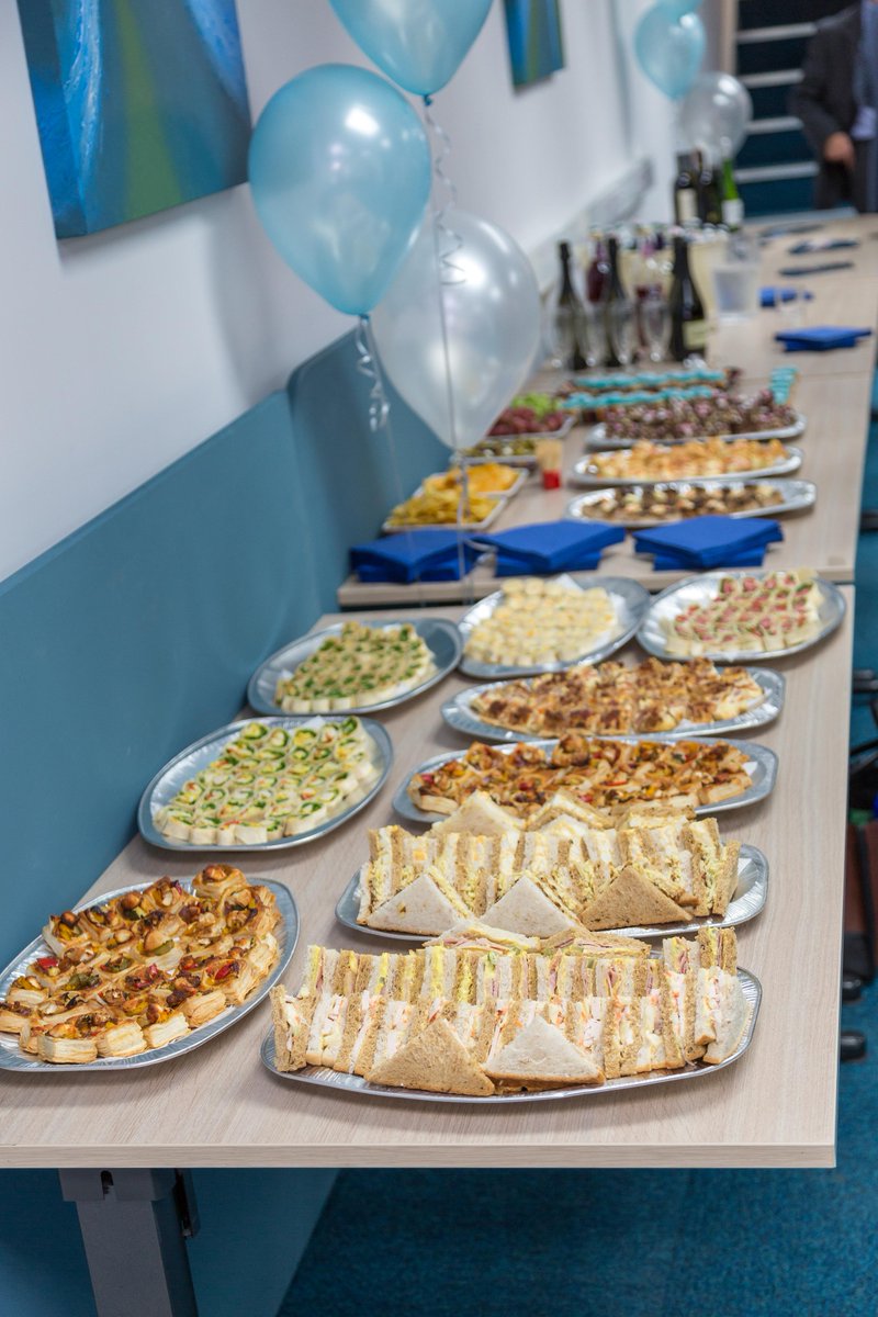 Thanks <a href="/phatnancys1/">Phat Nancys</a> for proving the delicious food at the <a href="/HMLetProperty/">HM Let Property</a> Open Evening! #delicious #tasty #local