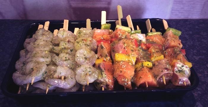 Lekkere BBQ? Maak het compleet met de heerlijke visspiesen van de #urkervishal