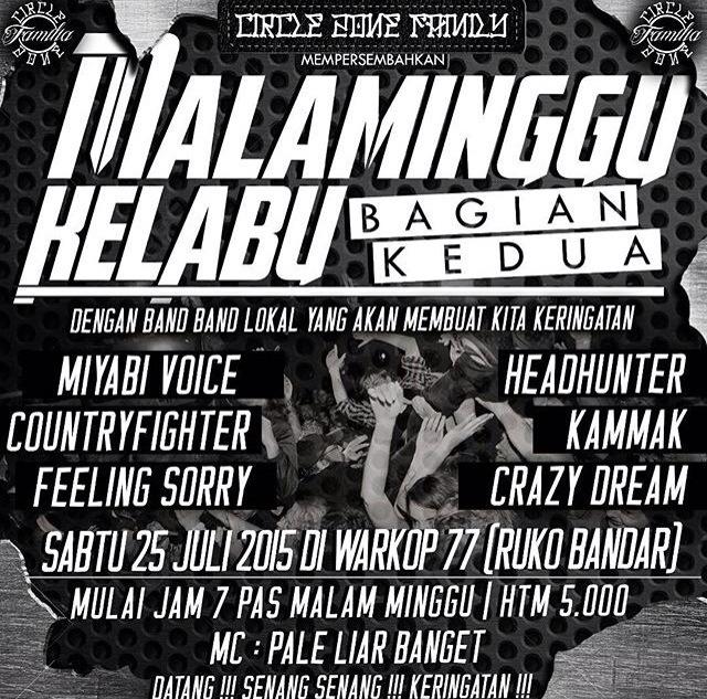CFxHC's tweet photo. jangan lupa braderhc malam minggu besok kita ugal ugal lagi featuring band2 liar lainnya ~ sekutttt http://t.co/YMCLcoorop