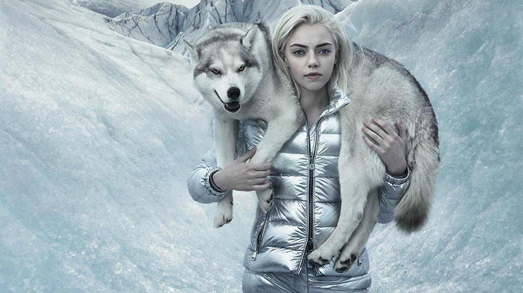Moncler's tweet photo. Pyper was alone but she didn't abandon herself: she firmly resolved to free her brother from the ice prison #moncler http://t.co/JetpZooBz3