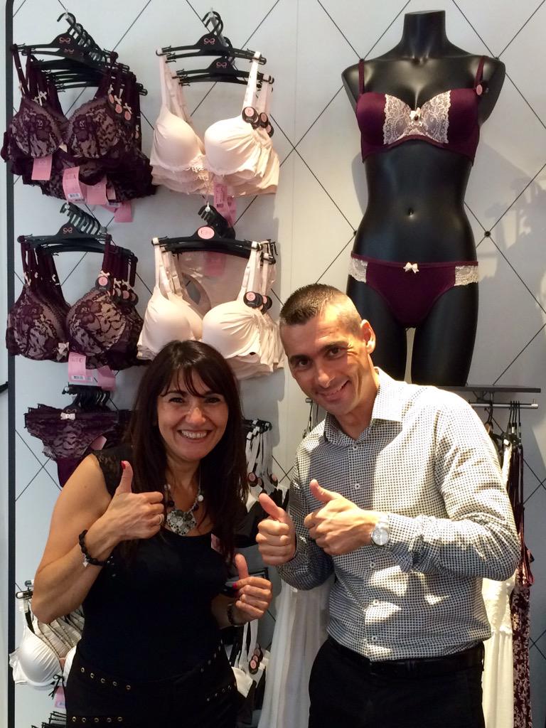 Great store &amp; fun staff in Luxembourg Grand Rue! Keep pushing ladies 👍 <a href="/Hunkemoller/">Hunkemöller</a> <a href="/PaladinoPina/">Pina Paladino</a>