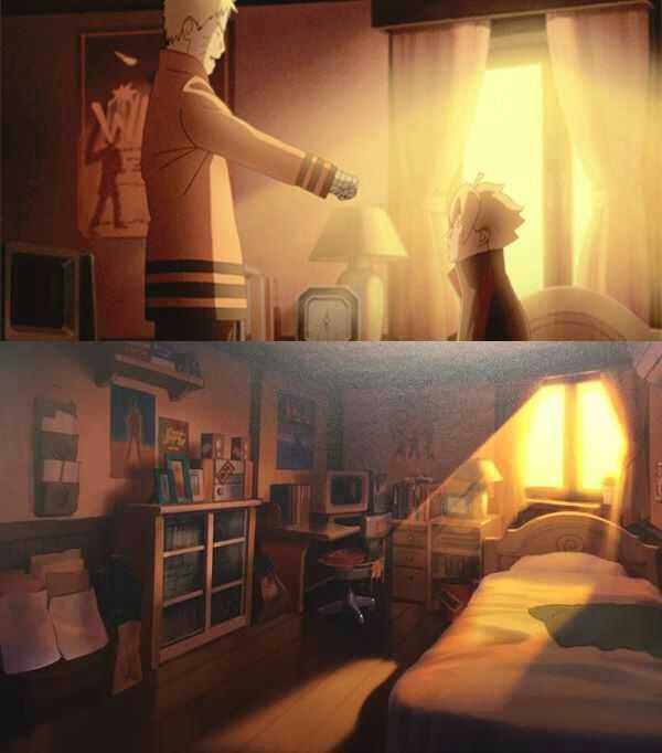  NaruHina On Twitter Papa Naru With Boruto In The Boruto s Room 
