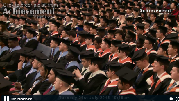 LivUni's tweet photo. Did you know you can watch a live stream of the graduation ceremonies? Enjoy! http://t.co/M0LXpkoEcy #livunigrad http://t.co/aA18q2r0pR