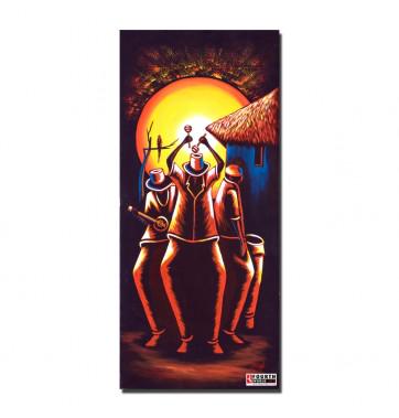 Brighten up your home with Jazzman artwork @FourthWorldArt #ethicalart #socialententerprise runnative.co.uk/jazzmen-poster