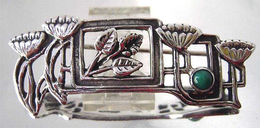 #Art Nouveau #Sterling Turquoise #Brooch #Jugendstil  by JustSparkles etsy.me/1iz2lLL via <a href="/Etsy/">Etsy</a>