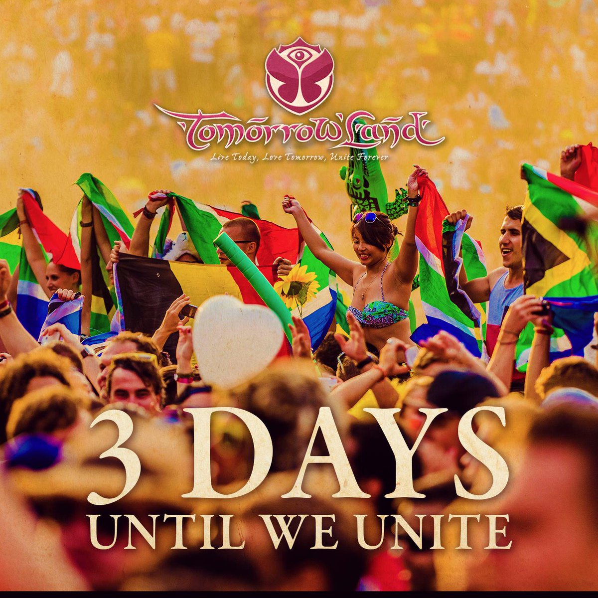 tomorrowland's tweet image. Friends, in only 3 days a new chapter will be written. Prepare to enter The Secret Kingdom of Melodia. #Tomorrowland