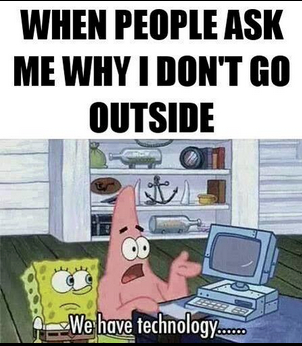 4eversponge_bob's tweet photo. We have technology, duh. 

#SpongeBobSquarepants #Summer #SummerPlans #technology http://t.co/ErPoHxUmpA
