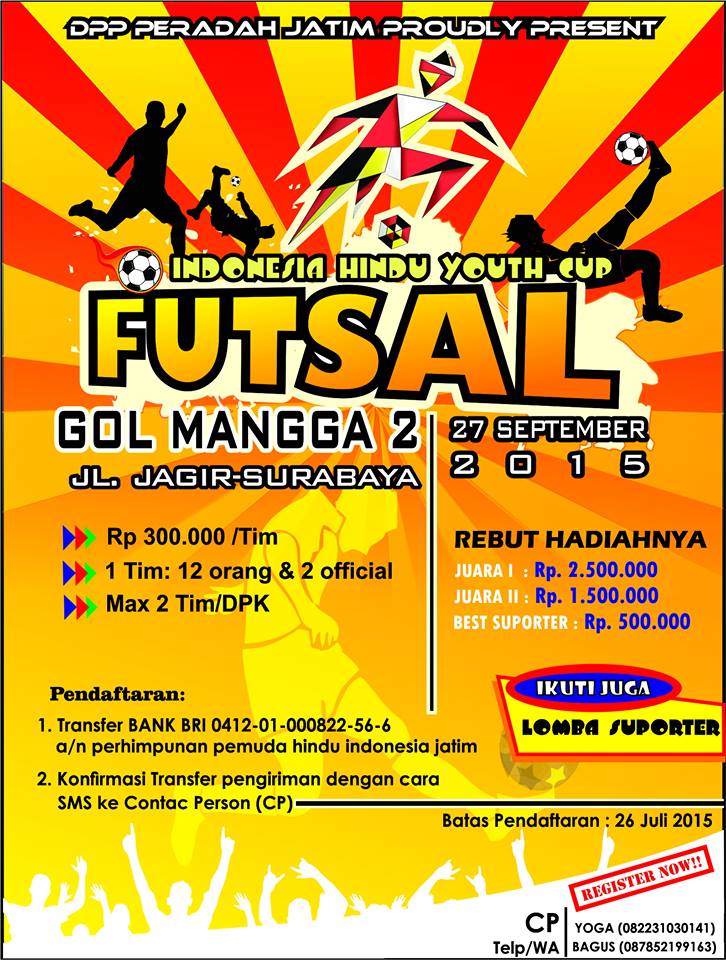 mari perpastisipasi dan rebut hadianya! <a href="/peradah/">Peradah Indonesia</a> <a href="/TPKHITS/">TPKH-ITS</a> <a href="/UKKHUBAYA/">UKKH UBAYA</a> <a href="/ukkh_unesa/">UKKH UNESA</a> <a href="/kmhdi/">KMHDI</a> <a href="/unikahidha/">unikahidha</a>