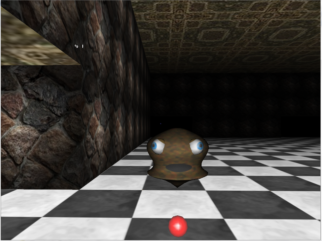 Apptelope's tweet photo. Scary monsters? Not really. Screenshot from a 3D game I did back in 2003. #indiegame #gamedev http://t.co/8jr651MZaK
