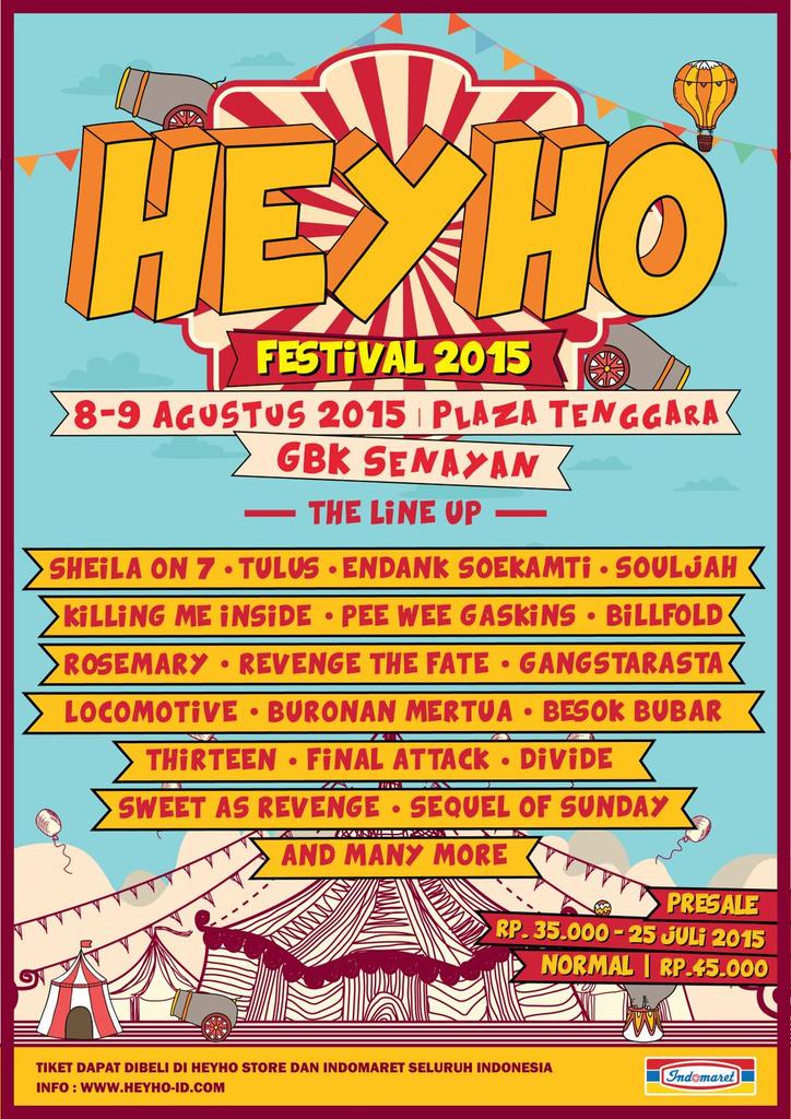 Sudah siap buat HEYHO FESTIVAL? Cc <a href="/JakCloth/">JakCloth</a>
