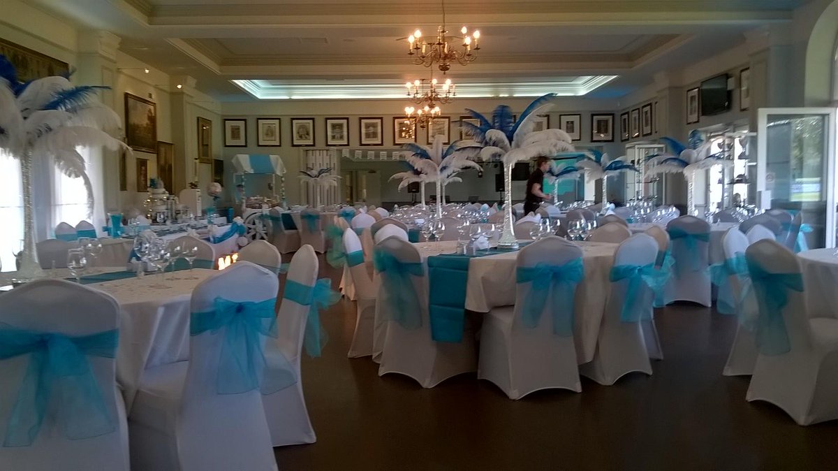 Congratulations to Mr &amp; Mrs Baker - the Pavilion was transformed at the weekend!