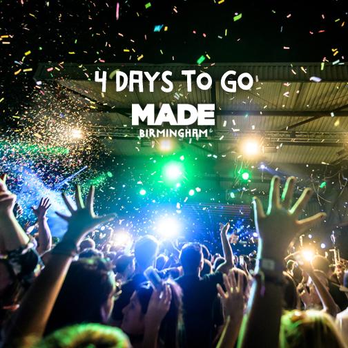 made_festival's tweet photo. 4 DAYS TO GO! #MB15 .@rainbowvenues @midlandshouse @spotlghtnxtdoor @SeedySonics

Tickets - 
http://t.co/eyN3TRuLFN http://t.co/eccU4uufSR