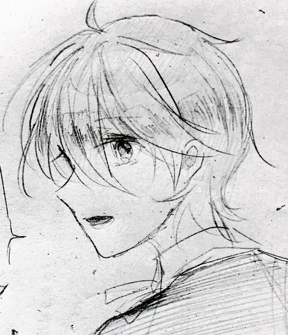 昨日描いた落書き堀兼が結構お気に入りな感じだったからそっと上げとく… 