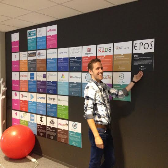 Proficiat Huib Adriaans! Met startup EPOS na een succesvolle pitch door naar de 2e fase van ons acceleratieprogramma!