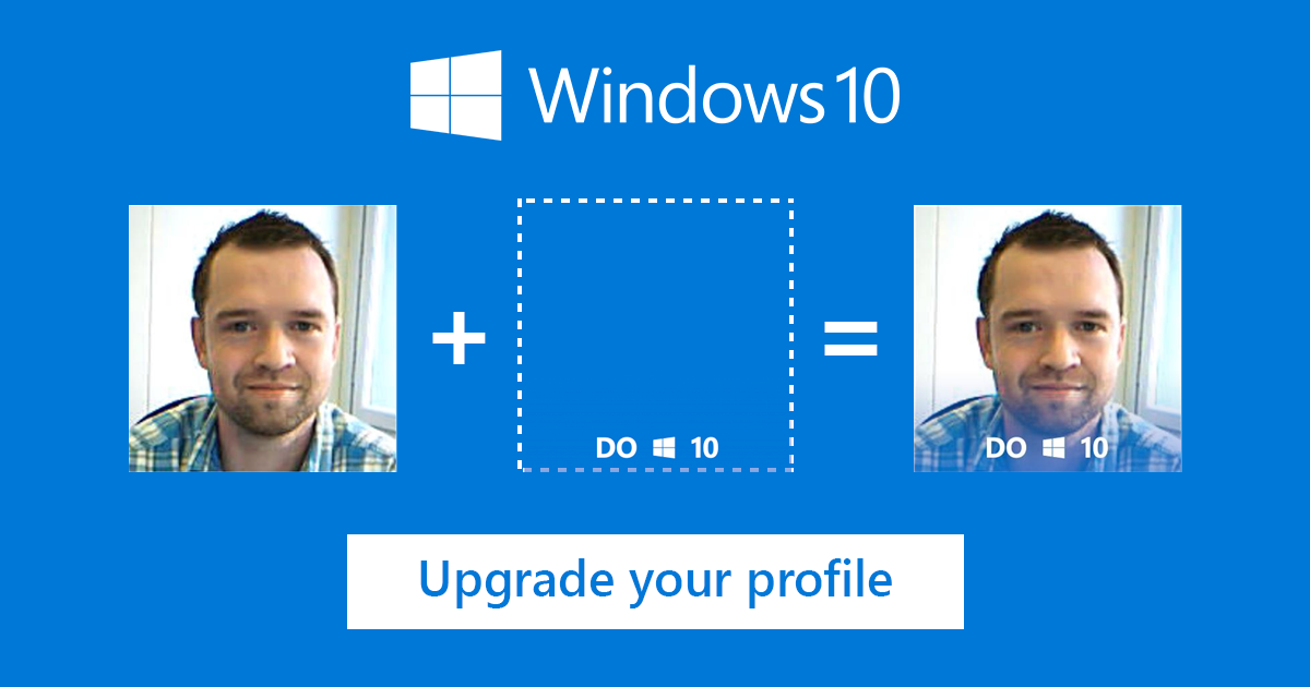 ewitt's tweet image. I’m ready for #Windows10. Are you? Wear the badge and show the love. windows10fan.twibbon.com