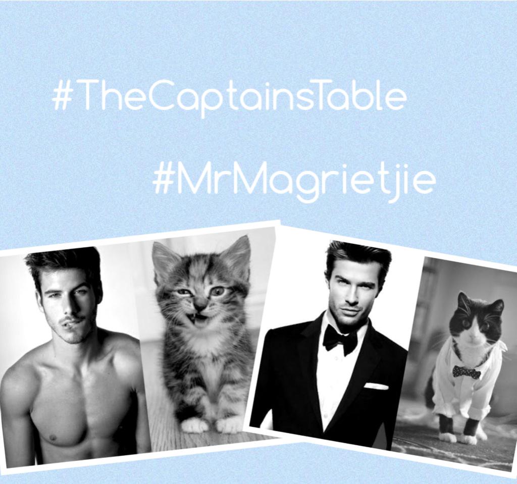 Start heading down to grab a seat and be sure to tweet us during the "pageant" 😁 #MrMagrietie