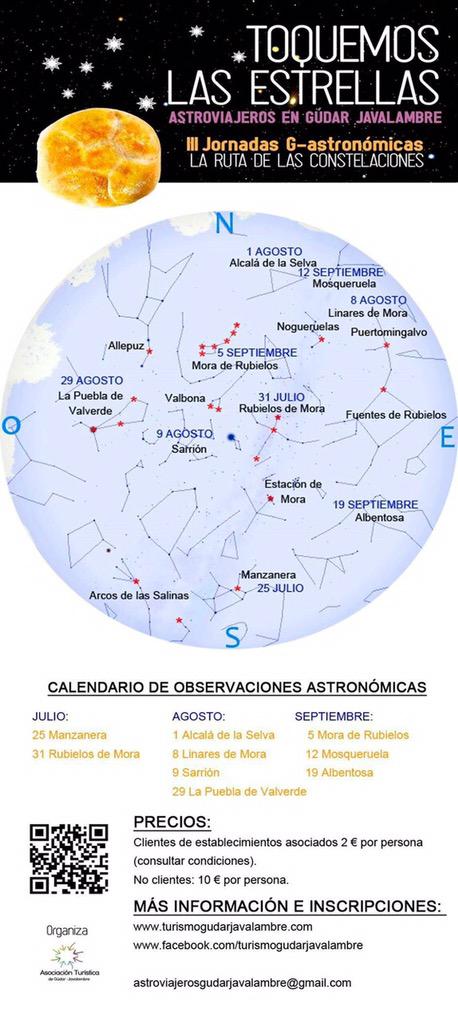 HNevada's tweet photo. #rutadelasconstelaciones 1 de agosto en Alcalá. @HNevada @GudarJavalambre @aragonturismo #estrellas #virgendelavega http://t.co/IMf2oTT8xR