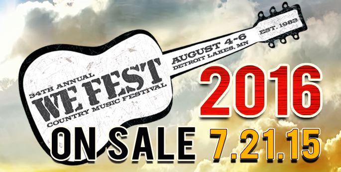 WEFestMNDerek's tweet photo. WE Fest 2016 tickets go on sale today! http://t.co/qsuNpNN87r