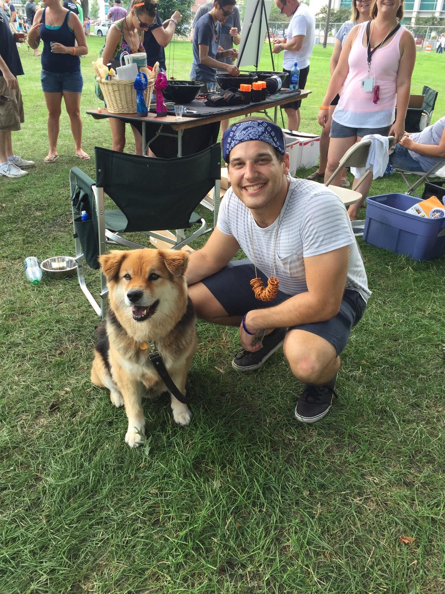 NoExpertShow's tweet photo. We were so excited to meet @indybrewdog at Summerfest this weekend. @AmyBHaneline 

http://t.co/P58nhjnLxU http://t.co/BQ5Thh3GEA