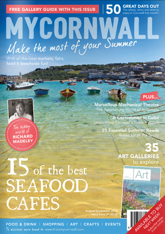myCornwall_'s tweet photo. Have a sneak peek of our August/September issue here: http://t.co/6pRSvjAbXT #Cornwall #magazine #sharingCornwall http://t.co/aNxoJbegEu