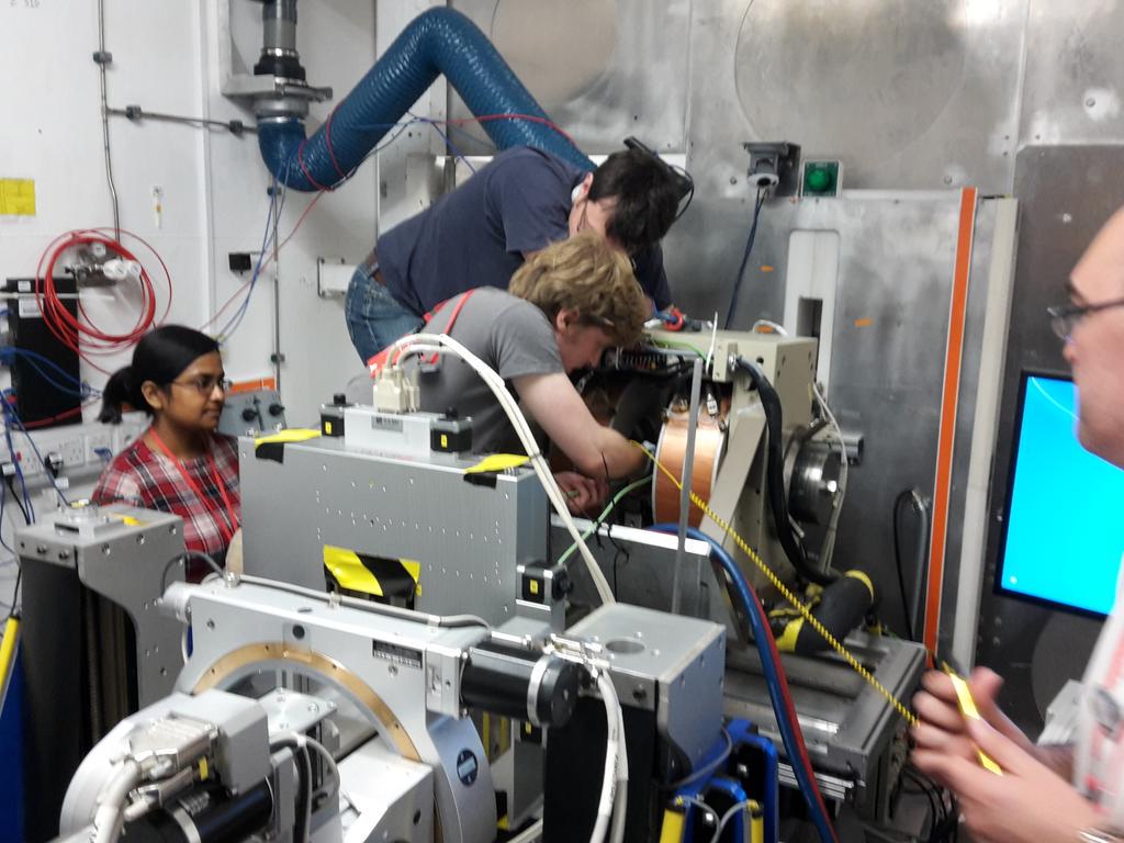Setting up for Polarised Neutron Reflectivity Ferromagnetic Resonance spectroscoy <a href="/POLREF/">POLREF Beamline</a>