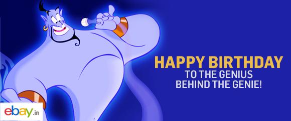 To the man who granted every wish - here\s wishing the legendary Robin Williams a very Happy Birthday! 