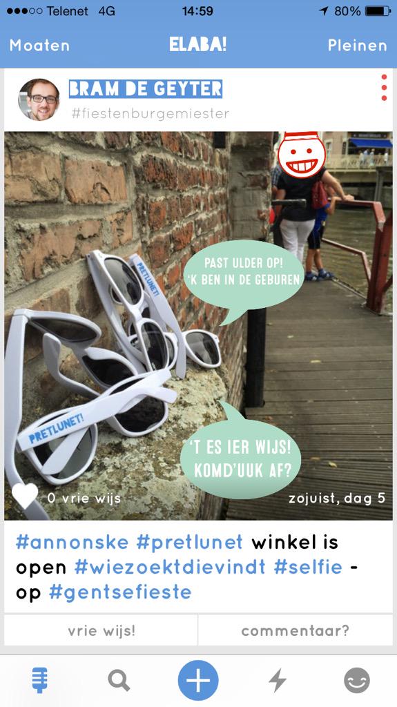 ElabaGF's tweet image. #wiezoektdievindt #pretlunet #elaba #gf15