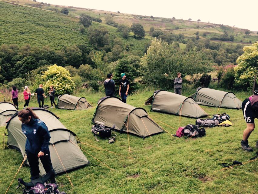 MrSnell_PE's tweet photo. @q3academy DofE Final is underway! Bronze groups and staff have set up camp while silver groups complete day 1. http://t.co/DsESpYaB7W
