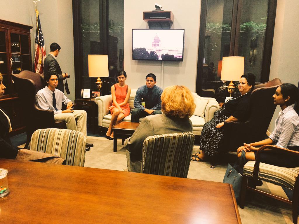 WereNIEA's tweet image. Thank you @SenatorHeitkamp for hosting our Young Native Writers Contest winners! #NativeYouth #NativeEd