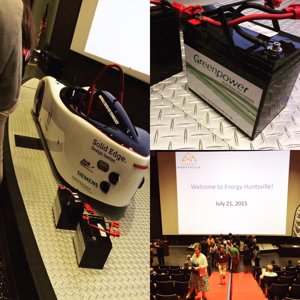 energyalabama's tweet photo. Amazing program today @EnergyHSV from @HSVk12 and @Greenpower_USA! #innovation #stem #energy http://t.co/qiuMBpqGVe