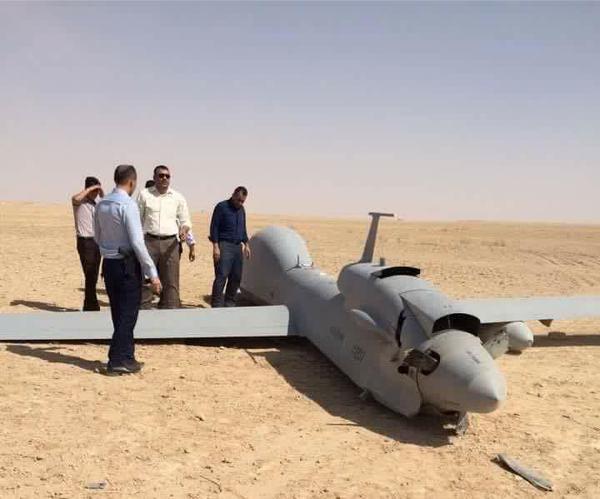 #Iraq a US army MQ-1C Gray Eagle made a hard landing near Samawah, S-E of Baghdad. (H/T @IraqiSuryani )
