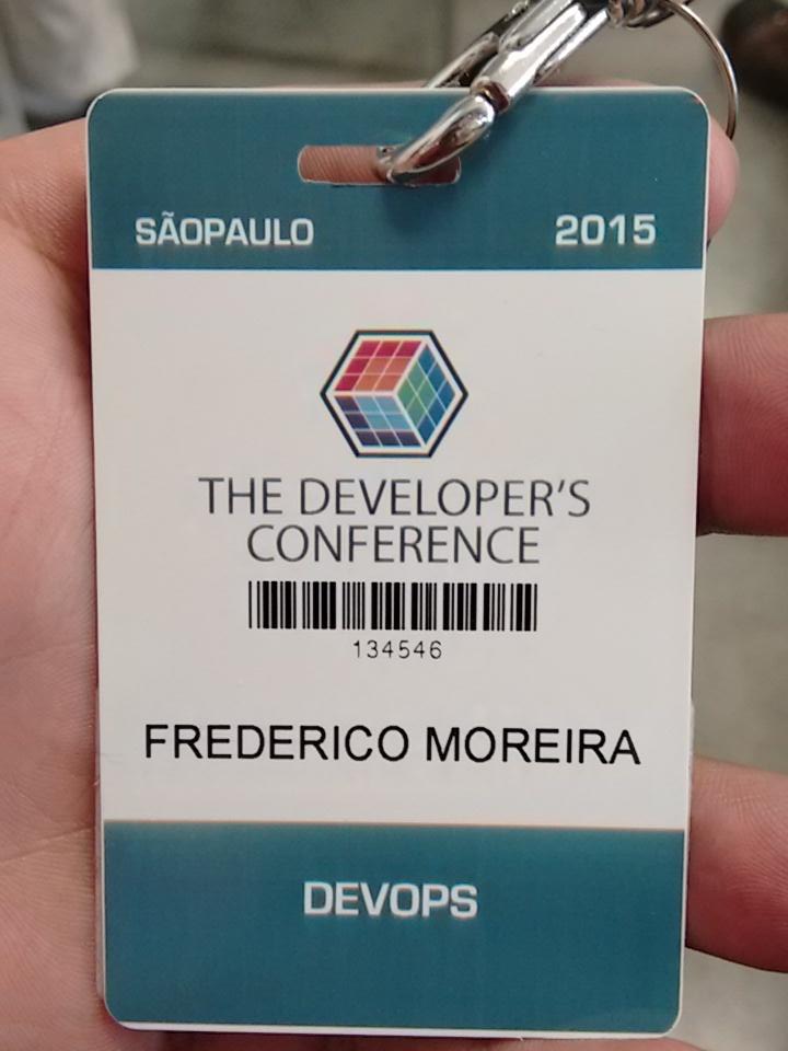 fredaomoreira's tweet photo. Bem legal a primeira palestra da trilha DevOps @marciosete #tdcdevconf http://t.co/4e8WoDSXYJ