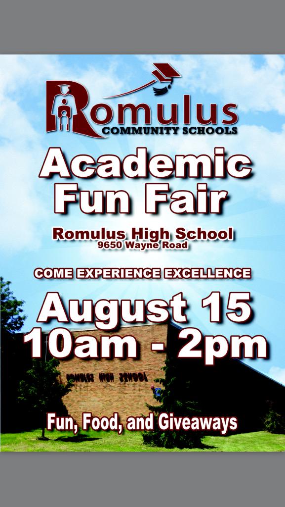 RCS (Romulus_Schools) Twitter